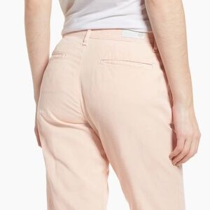 Women's Ag Adriano Goldschmied Pink Cotton Twill Chino Pants - SIZE 25